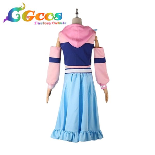 画像4: アイドルマスター シンデレラガールズ　桐生つかさ　メイク・マイ・トレンド　コスプレ衣装 (4)