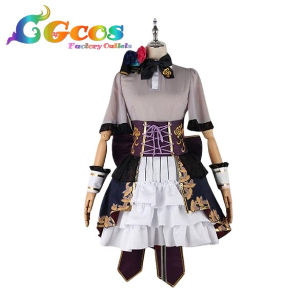 画像5: BanG Dream!（バンドリ！）　宇田川あこ　7th☆LIVE　コスプレ衣装 (5)