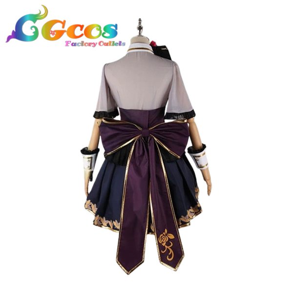 画像6: BanG Dream!（バンドリ！）　宇田川あこ　7th☆LIVE　コスプレ衣装 (6)