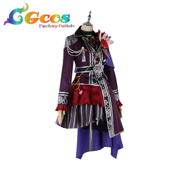 画像2: BanG Dream!(バンドリ!)　宇田川あこ　3rd☆LIVE　コスプレ衣装 (2)