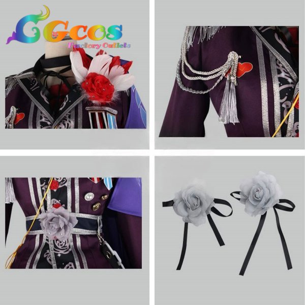 画像5: BanG Dream!(バンドリ!)　宇田川あこ　3rd☆LIVE　コスプレ衣装 (5)