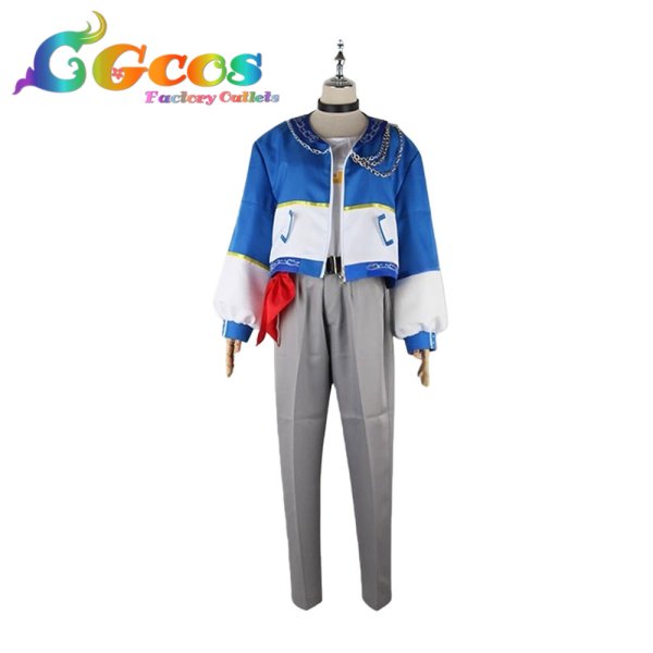 画像1: プロジェクトセカイ カラフルステージ！ feat. 初音ミク　KAITO　feat.あひるのペックル　コスプレ衣装 (1)