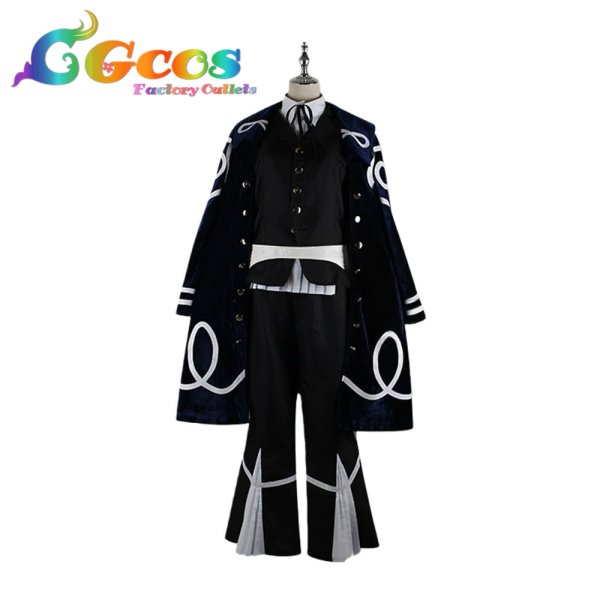 画像1: バーチャルYouTuber　VTuber　オクタビオ　コスプレ衣装 (1)