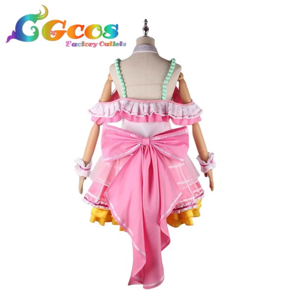 画像4: BanG Dream!（バンドリ!）　丸山彩　ドリームイルミネート　2周年　コスプレ衣装 (4)