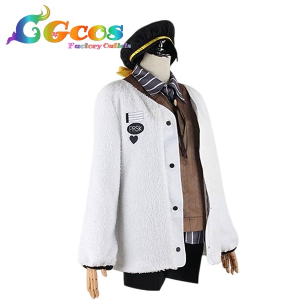 画像2: プロジェクトセカイ カラフルステージ！ feat. 初音ミク　天馬咲希　fallin' fluff　コスプレ衣装 (2)