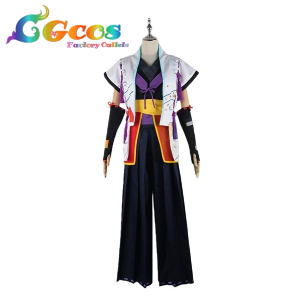 画像1: あんさんぶるスターズ！　神崎颯馬　剣豪の舞　コスプレ衣装 (1)