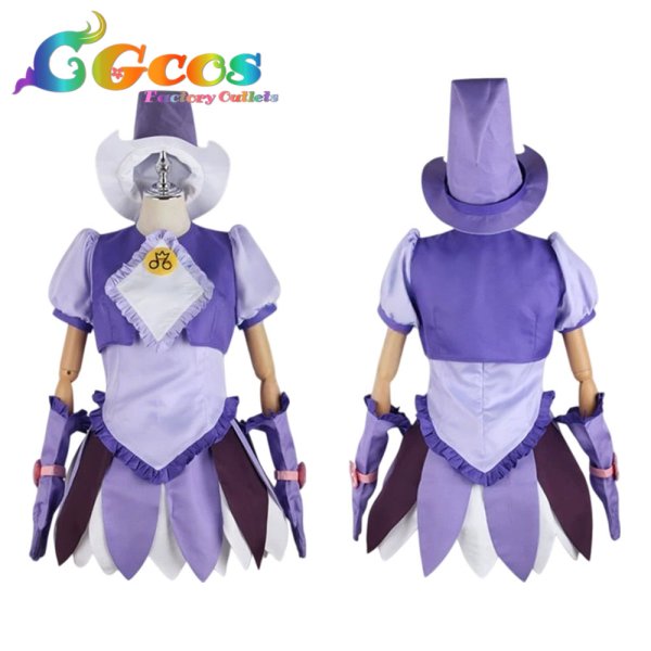 画像2: も〜っと！おジャ魔女どれみ　瀬川おんぷ　魔女見習い服　コスプレ衣装 (2)