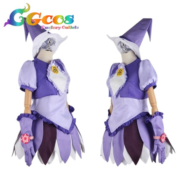 画像3: も〜っと！おジャ魔女どれみ　瀬川おんぷ　魔女見習い服　コスプレ衣装 (3)