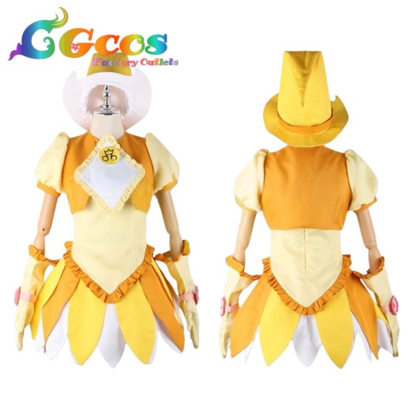 画像2: も〜っと！おジャ魔女どれみ　飛鳥ももこ　魔女見習い服　コスプレ衣装 (2)