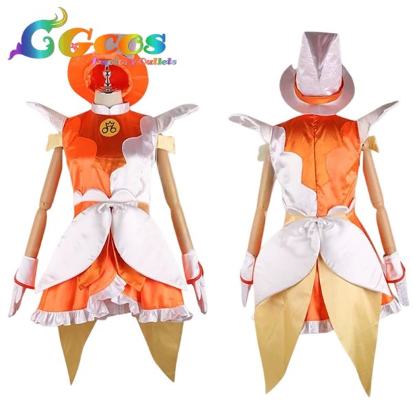 画像2: も〜っと！おジャ魔女どれみ　藤原はづき　コスプレ衣装 (2)