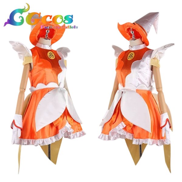 画像3: も〜っと！おジャ魔女どれみ　藤原はづき　コスプレ衣装 (3)