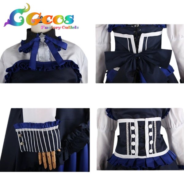 画像4: 時計仕掛けのレイライン　アンデル (Angel)　コスプレ衣装 (4)