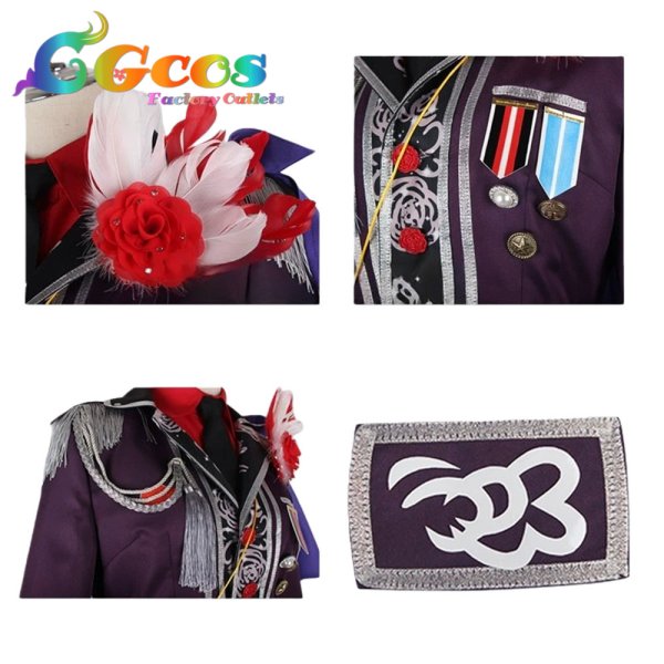 画像5: BanG Dream!（バンドリ！）　冰川?夜　3rd☆LIVE　コスプレ衣装 (5)