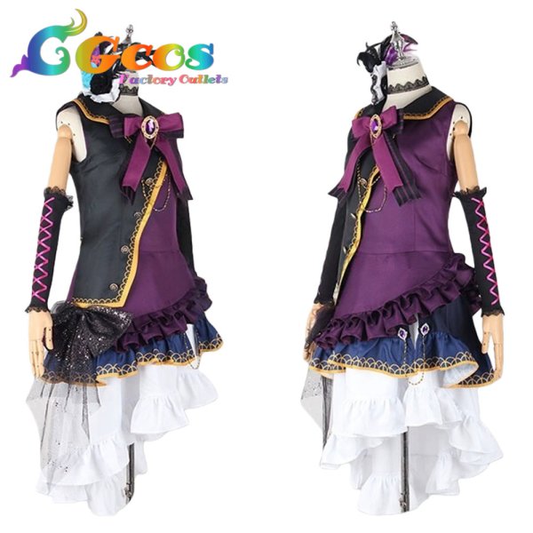 画像3: BanG Dream!（バンドリ！）　湊友希那　BLACK SHOUT　コスプレ衣装 (3)