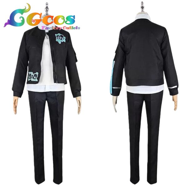 画像2: バーチャルYouTuber　Vtuber　Hex Haywire(ヘックス へイワイヤー)　コスプレ衣装 (2)