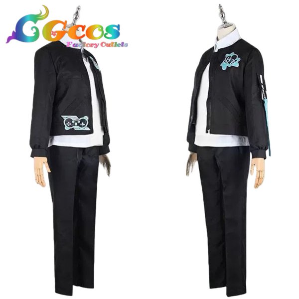 画像3: バーチャルYouTuber　Vtuber　Hex Haywire(ヘックス へイワイヤー)　コスプレ衣装 (3)