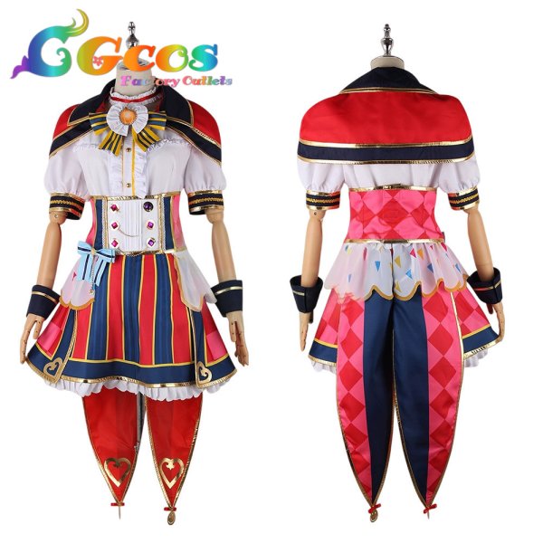 画像2: BanG Dream!（バンドリ！）　松原花音　スマイルシーカー！/2周年　コスプレ衣装 (2)