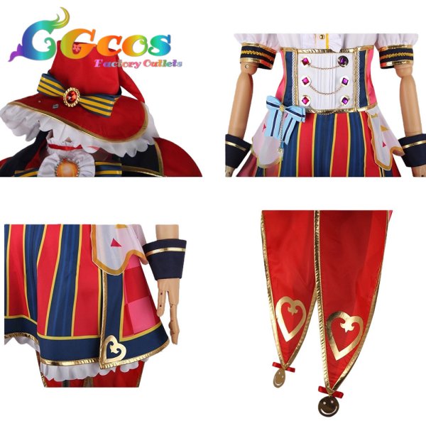 画像4: BanG Dream!（バンドリ！）　松原花音　スマイルシーカー！/2周年　コスプレ衣装 (4)