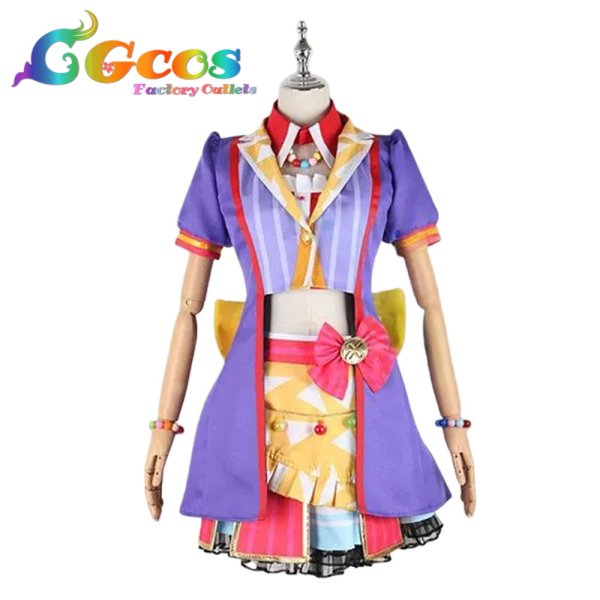 画像1: BanG Dream!（バンドリ！）　松原花音　YAPPY! SCHOOL CARNIVAL☆彡　コスプレ衣装 (1)