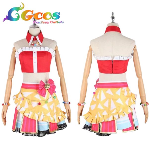 画像4: BanG Dream!（バンドリ！）　松原花音　YAPPY! SCHOOL CARNIVAL☆彡　コスプレ衣装 (4)