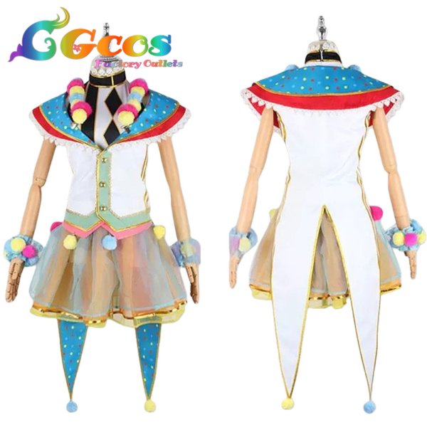 画像2: BanG Dream!（バンドリ！）　弦巻こころ　無敵のヒーロー　コスプレ衣装 (2)