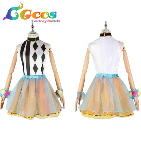 画像4: BanG Dream!（バンドリ！）　弦巻こころ　無敵のヒーロー　コスプレ衣装 (4)