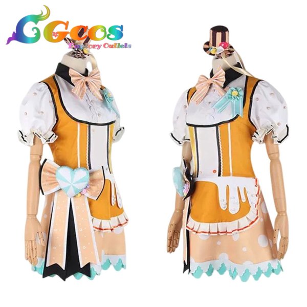 画像3: BanG Dream!（バンドリ！）　白鷺千聖　目指す道のり　コスプレ衣装 (3)