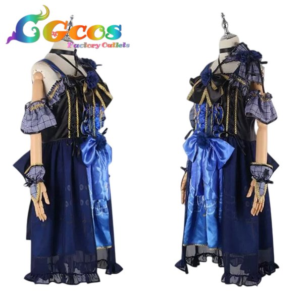 画像3: BanG Dream!（バンドリ！）　宇田川あこ　4thシングル　ONENESS　コスプレ衣装 (3)