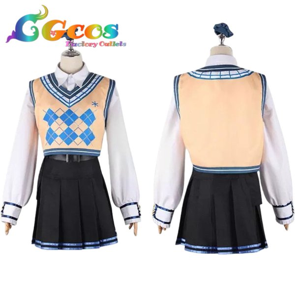 画像2: プロジェクトセカイ カラフルステージ！ feat. 初音ミク　星乃一歌　のんびりピクニックコーデ　コスプレ衣装 (2)