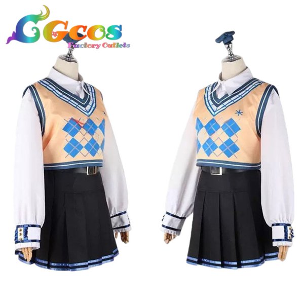 画像3: プロジェクトセカイ カラフルステージ！ feat. 初音ミク　星乃一歌　のんびりピクニックコーデ　コスプレ衣装 (3)