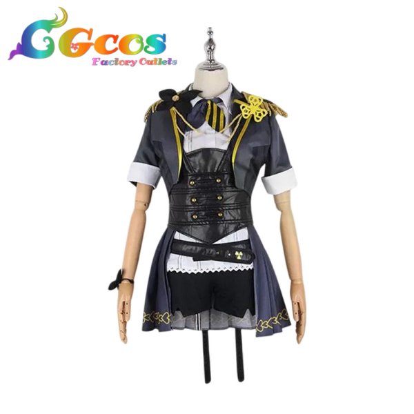 画像1: プロジェクトセカイ カラフルステージ！ feat. 初音ミク　桃井愛莉　5th Single　イフ/パラソルサイダー　コスプレ衣装 (1)