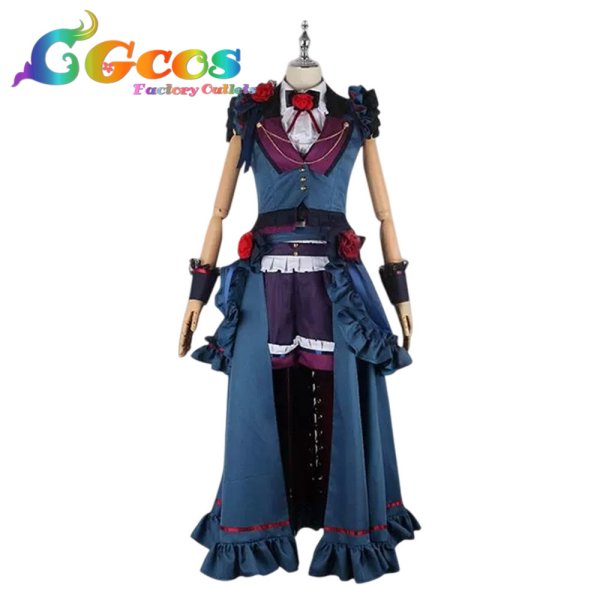 画像1: BanG Dream!（バンドリ！）　今井リサ　オーヴィタル・エデン　コスプレ衣装 (1)