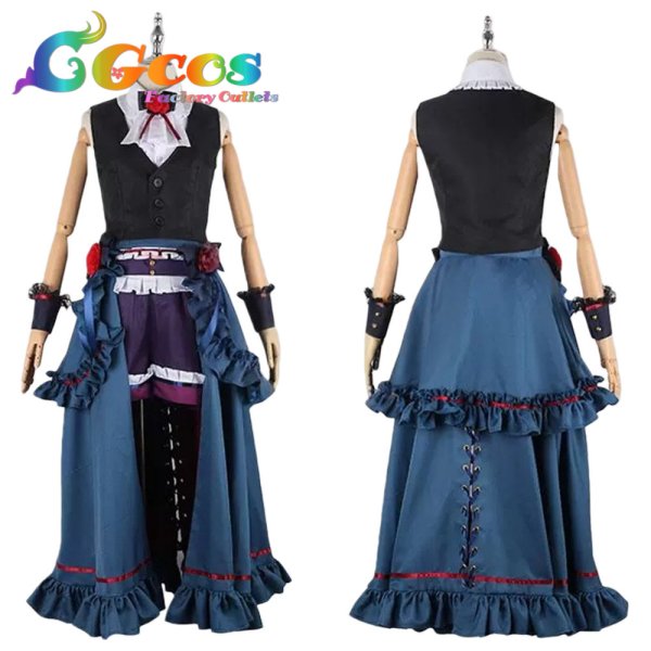 画像4: BanG Dream!（バンドリ！）　今井リサ　オーヴィタル・エデン　コスプレ衣装 (4)