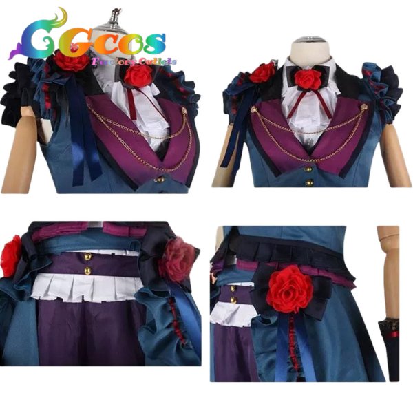 画像5: BanG Dream!（バンドリ！）　今井リサ　オーヴィタル・エデン　コスプレ衣装 (5)