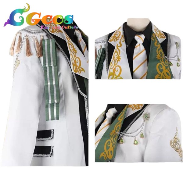 画像5: アイドリッシュセブン　二階堂大和　Encounter Love Song　BLACK or WHITE COUNTDOWN 2023　コスプレ衣装 (5)