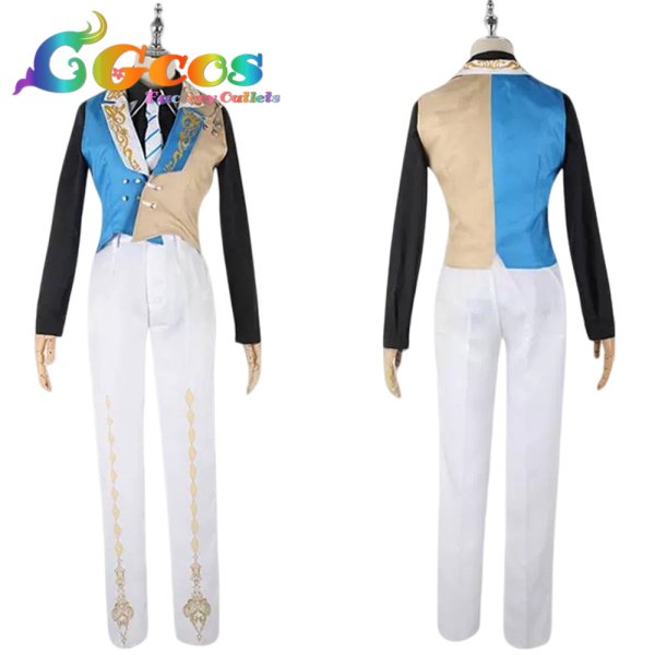 画像4: アイドリッシュセブン　逢坂壮五　Encounter Love Song　BLACK or WHITE COUNTDOWN 2023　コスプレ衣装 (4)