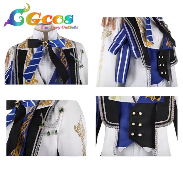 画像5: アイドリッシュセブン　和泉一織　Encounter Love Song　BLACK or WHITE COUNTDOWN 2023　コスプレ衣装 (5)