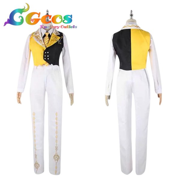 画像4: アイドリッシュセブン　六弥ナギ　Encounter Love Song　BLACK or WHITE COUNTDOWN 2023　コスプレ衣装 (4)