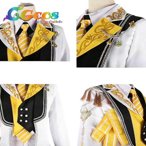 画像5: アイドリッシュセブン　六弥ナギ　Encounter Love Song　BLACK or WHITE COUNTDOWN 2023　コスプレ衣装 (5)