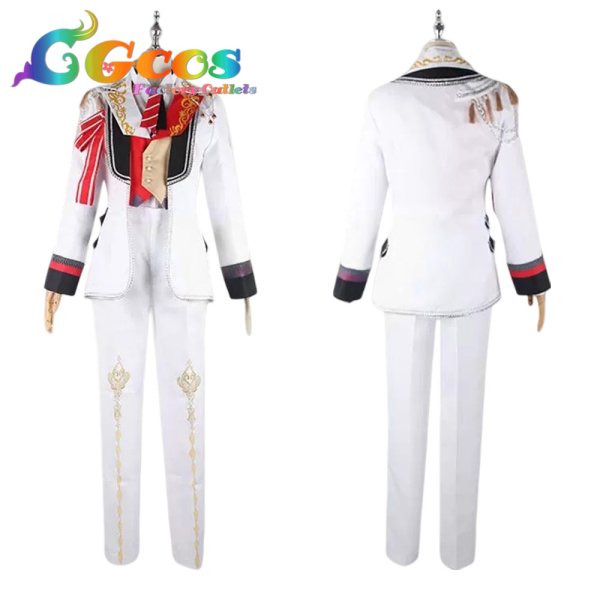 画像2: アイドリッシュセブン　七瀬陸　Encounter Love Song　BLACK or WHITE COUNTDOWN 2023　コスプレ衣装 (2)