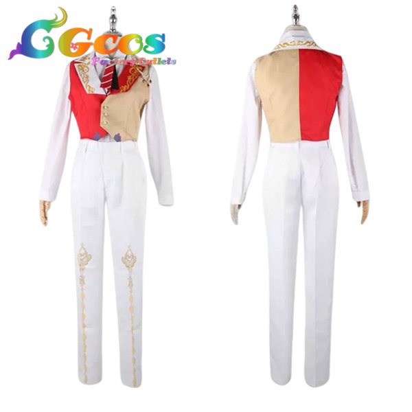 画像4: アイドリッシュセブン　七瀬陸　Encounter Love Song　BLACK or WHITE COUNTDOWN 2023　コスプレ衣装 (4)