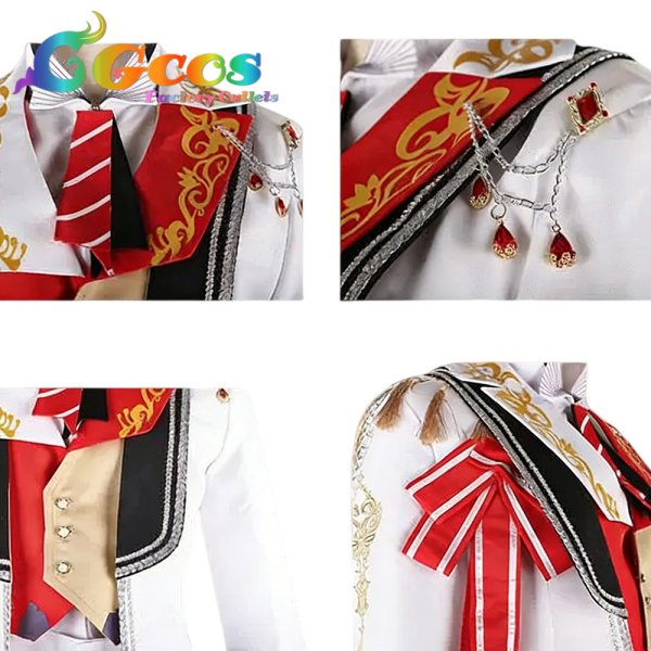 画像5: アイドリッシュセブン　七瀬陸　Encounter Love Song　BLACK or WHITE COUNTDOWN 2023　コスプレ衣装 (5)