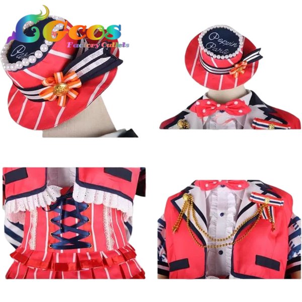 画像4: BanG Dream!（バンドリ！）　戸山香澄　チアフルスター☆　2周年　コスプレ衣装 (4)