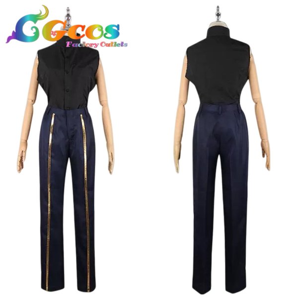 画像4: あんさんぶるスターズ！　あんスタ　瀬名泉　噪音◆渦巻くホラーナイトハロウィン　コスプレ衣装 (4)