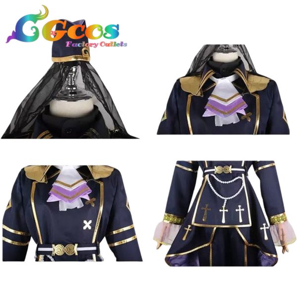 画像5: あんさんぶるスターズ！　あんスタ　瀬名泉　噪音◆渦巻くホラーナイトハロウィン　コスプレ衣装 (5)