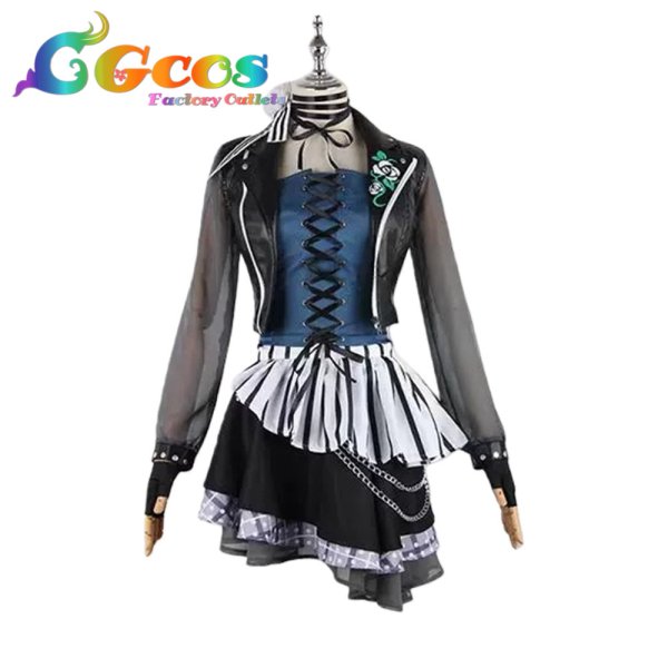 画像1: BanG Dream!（バンドリ！）　白金燐子　秘めたる闘志　コスプレ衣装 (1)