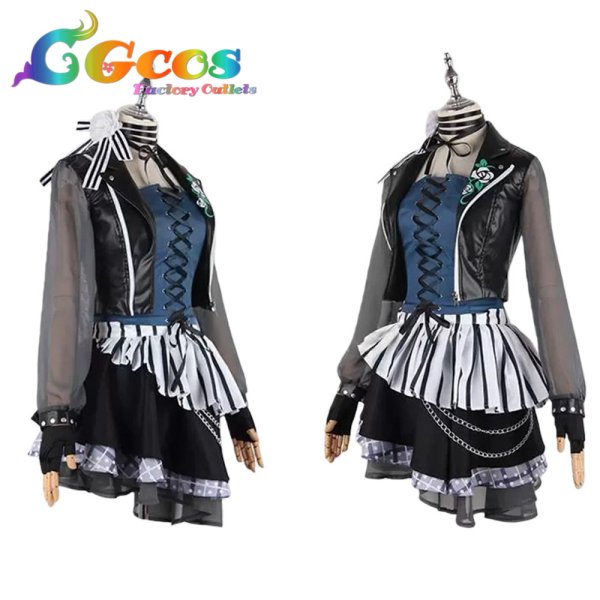 画像3: BanG Dream!（バンドリ！）　白金燐子　秘めたる闘志　コスプレ衣装 (3)