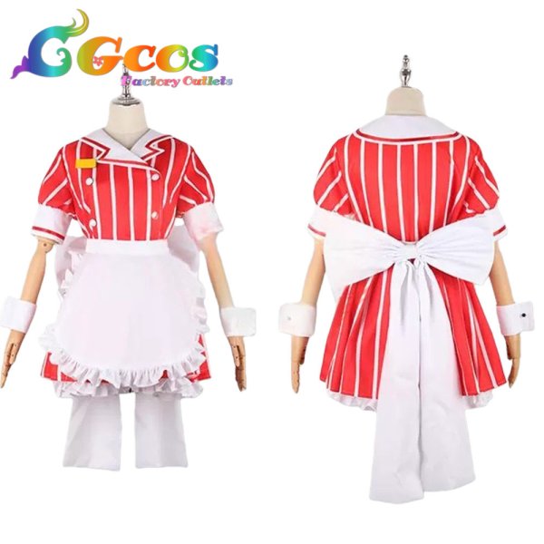 画像2: Vocaloid　重音テト　メズマライザー　赤いVer.　コスプレ衣装 (2)