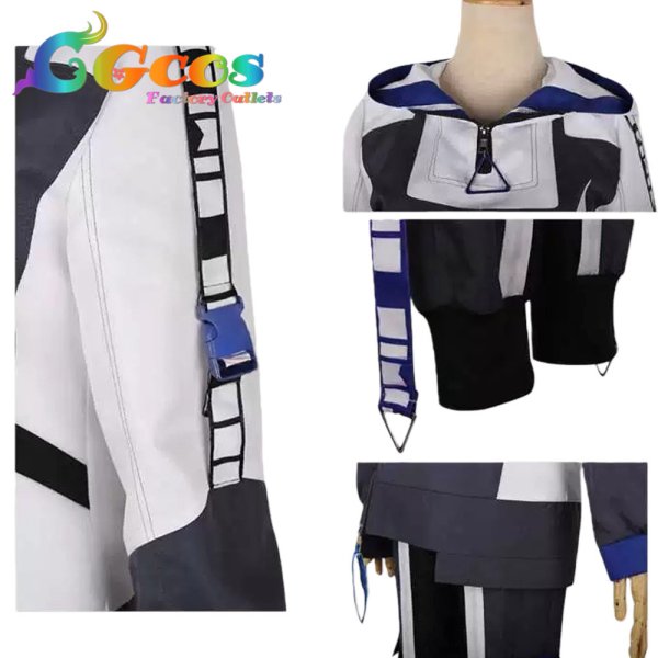 画像4: プロジェクトセカイ カラフルステージ！ feat. 初音ミク　青柳冬弥　コスプレ衣装 (4)