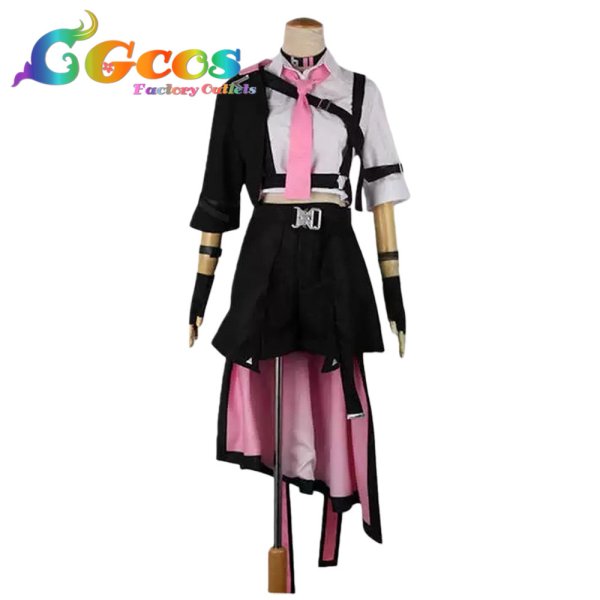 画像1: アイドルマスター シンデレラガールズ　城ヶ崎美嘉　Nightwear　コスプレ衣装 (1)